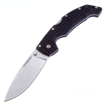 Нож COLD STEEL VOYAGER LARGE DROP PLAIN EDGE 29AB